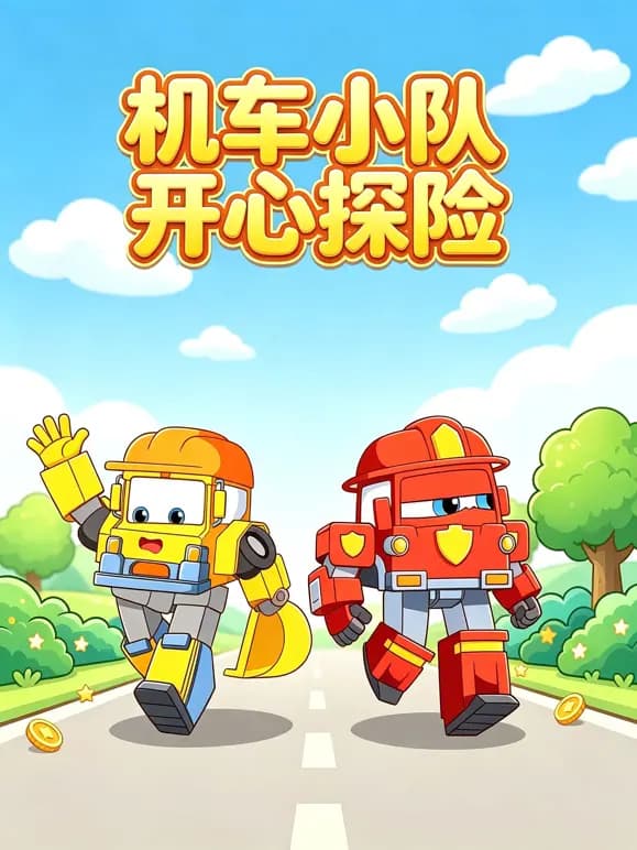 机车小队开心探险