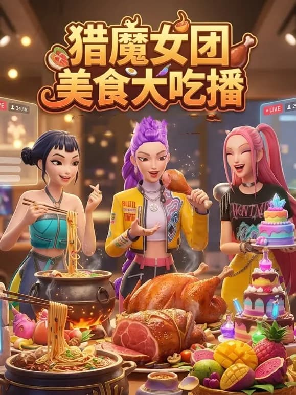 猎魔女团美食大吃播