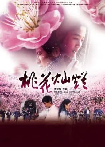 桃花灿烂