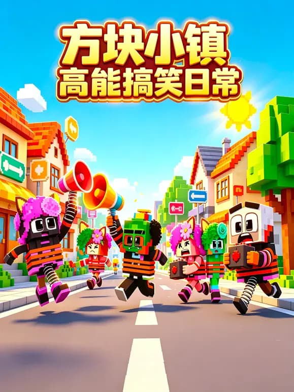 方块小镇高能搞笑日常