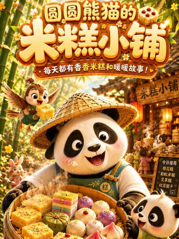圆圆熊猫的米糕小铺