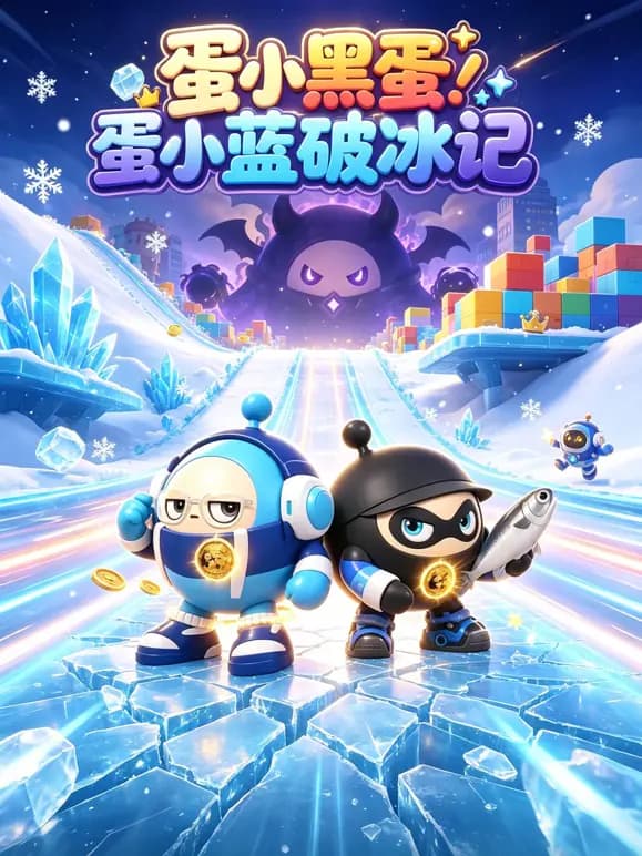 蛋小黑蛋小蓝破冰记