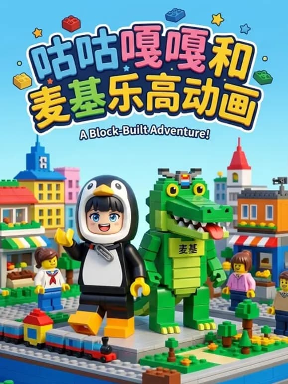 咕咕嘎嘎和麦基乐高动画